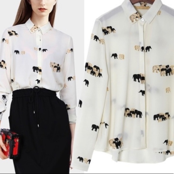 Zara elephant blouse Clearance